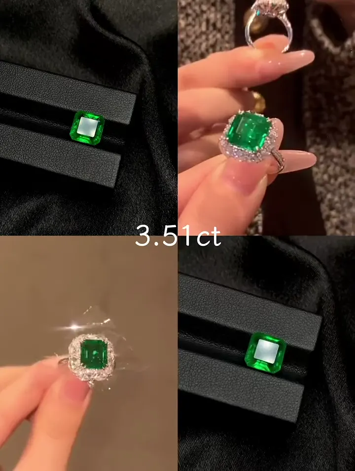 祖母绿戒指 · 3.51 ct